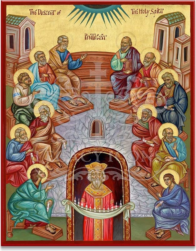Festal icon of Pentecost