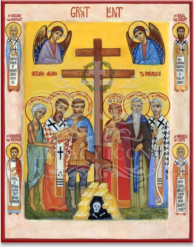 Festal icon of Great Lent