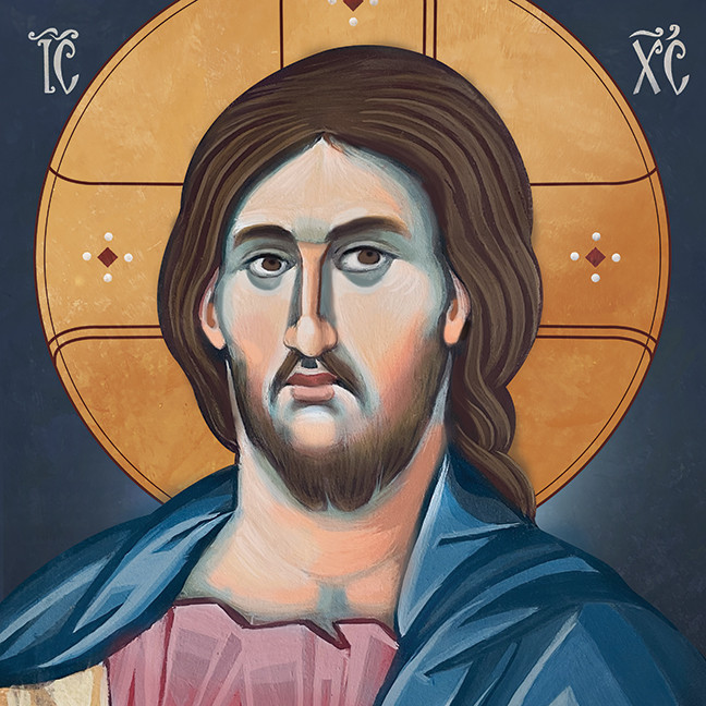 Icon of Christ Pantocrator