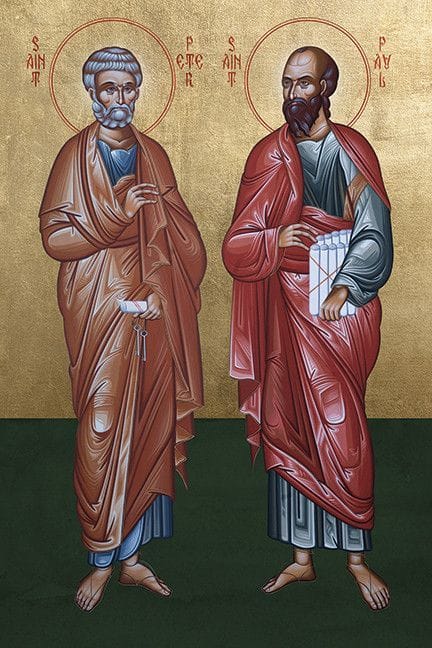 Festal icon of Apostles' Fast