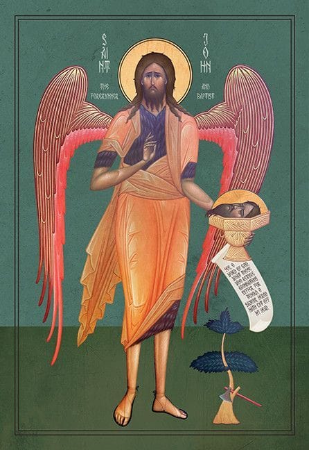 St. John The Forerunner and Baptist -Angelic Messenger