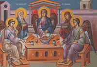 The Hospitality of Abraham at the Oak of Mamre