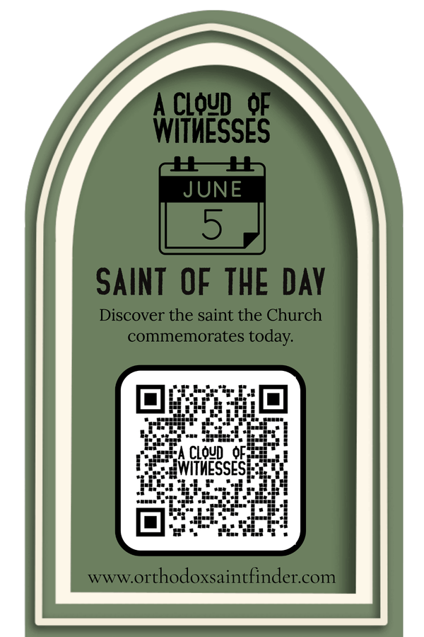 Saint of the Day — scan to open on orthodoxsaintfinder.com